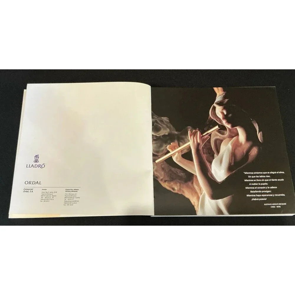 Vintage Lladro  Collectors Series Limitadas & Catalog Book Collection 5pc Lot VG